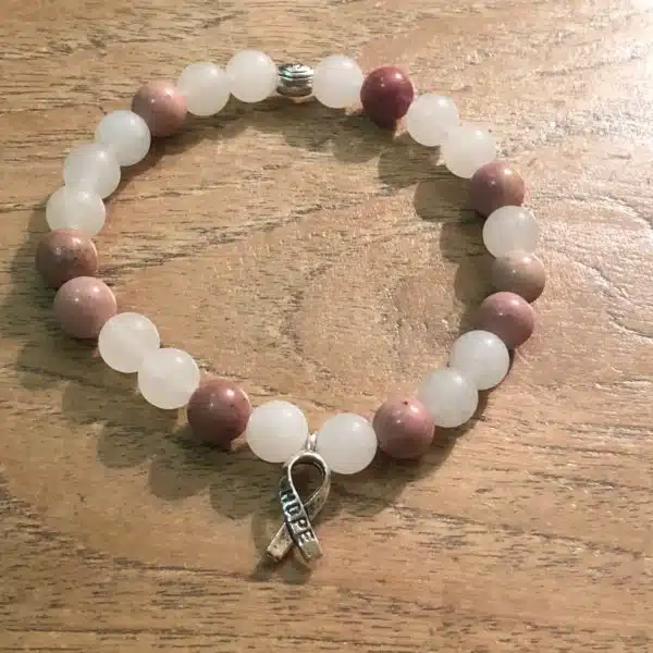 Natuursteen armband Hope