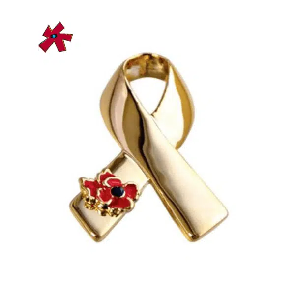 Broche / boordclip Poppy's - Afbeelding 4