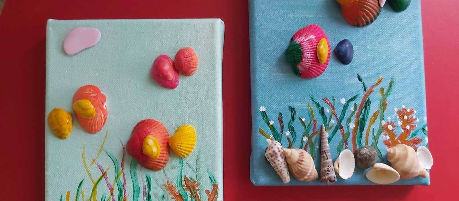 Creatieve workshop: onderwaterwereld met schelpen