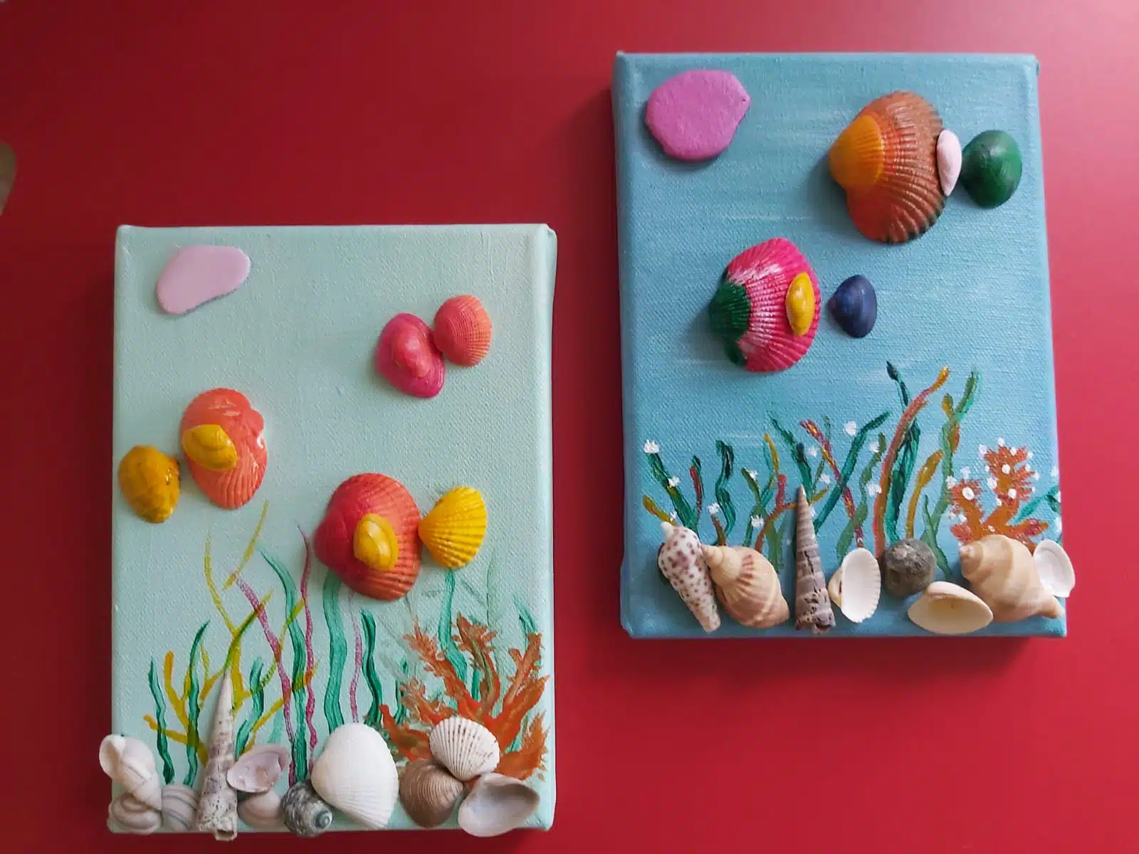 Creatieve workshop: onderwaterwereld met schelpen